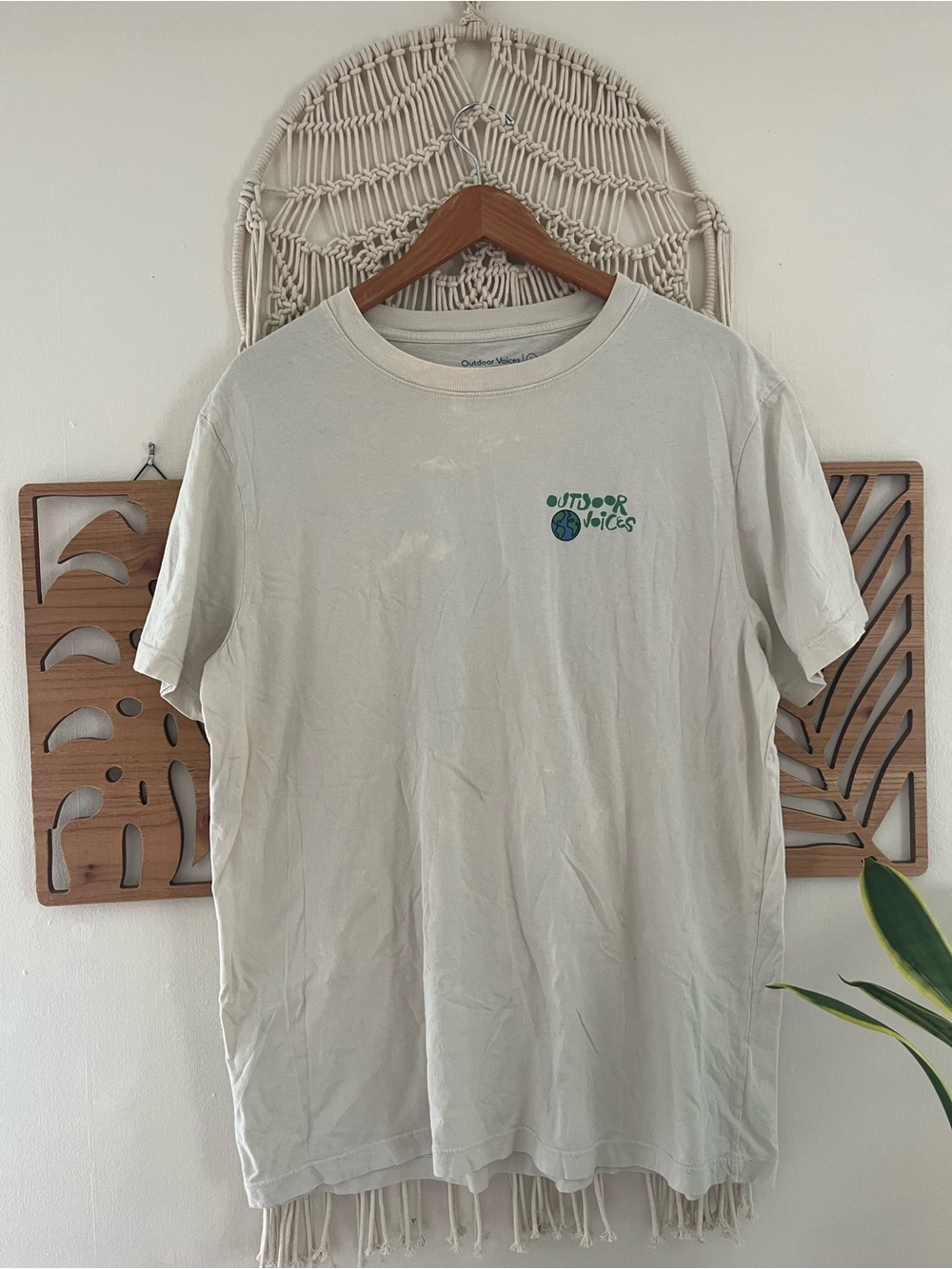 Outdoor Voices "Doing Things" t-shirt Large
